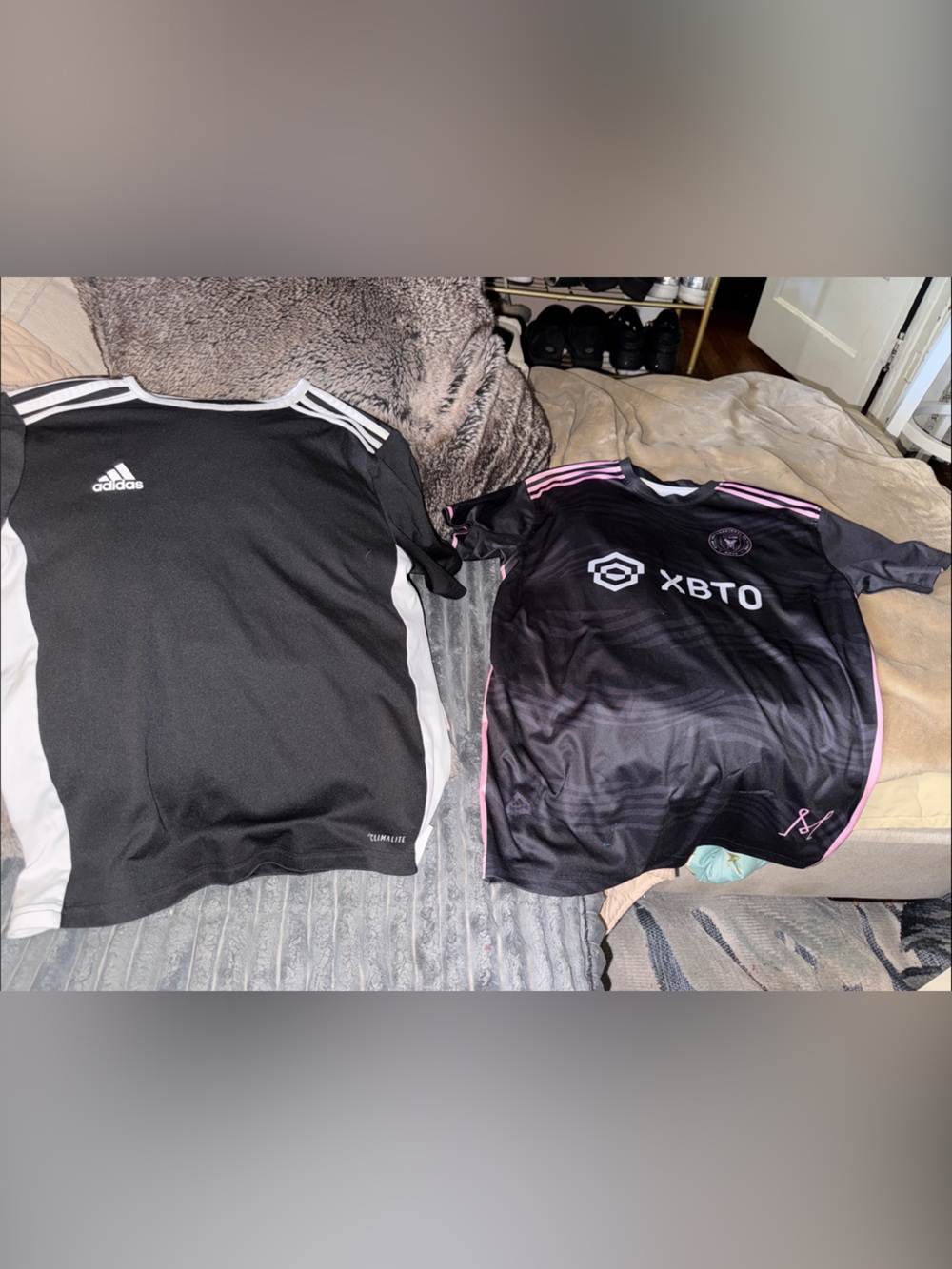 Boys Adidas 3 Messi 10 jerseys XBTO Soccer Jerseys M/L tops shirts
